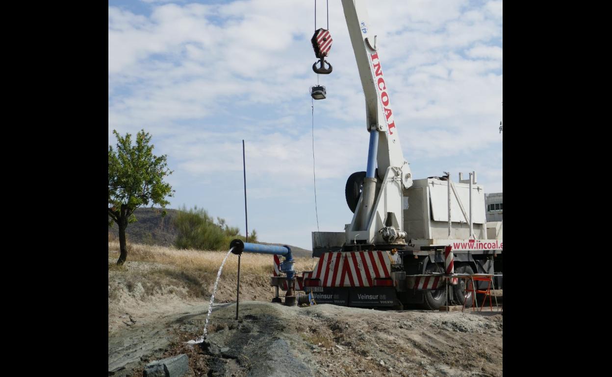 Actuación hídrica en la provincia.