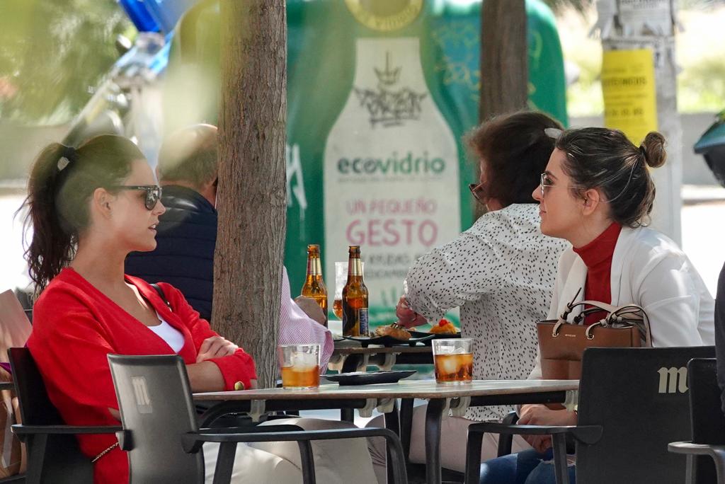 Así respiran las vías de la capittal en la segunda jornada de la nueva etapa de la desescalada.