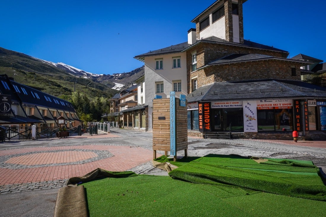 Inusuales mágenes de la estación en pleno estado de alarma