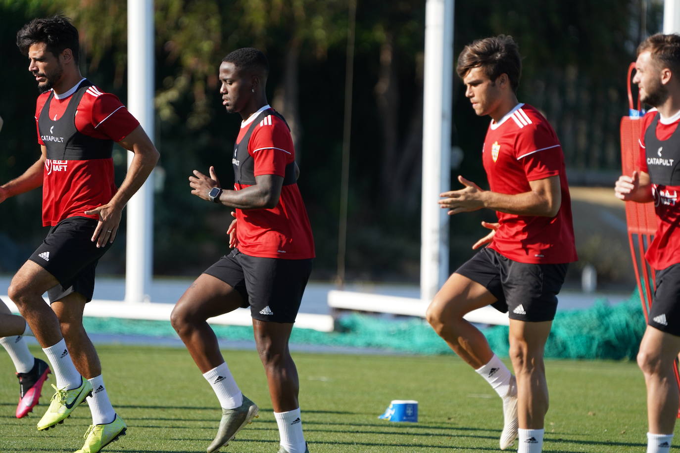 Fotos: La UD Almería entrena en sábado