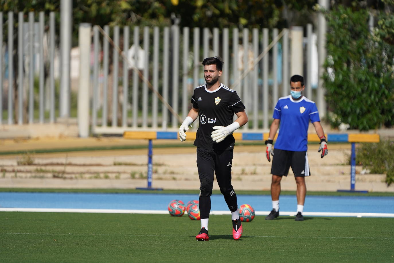 Fotos: UDA entrena hoy por partida doble