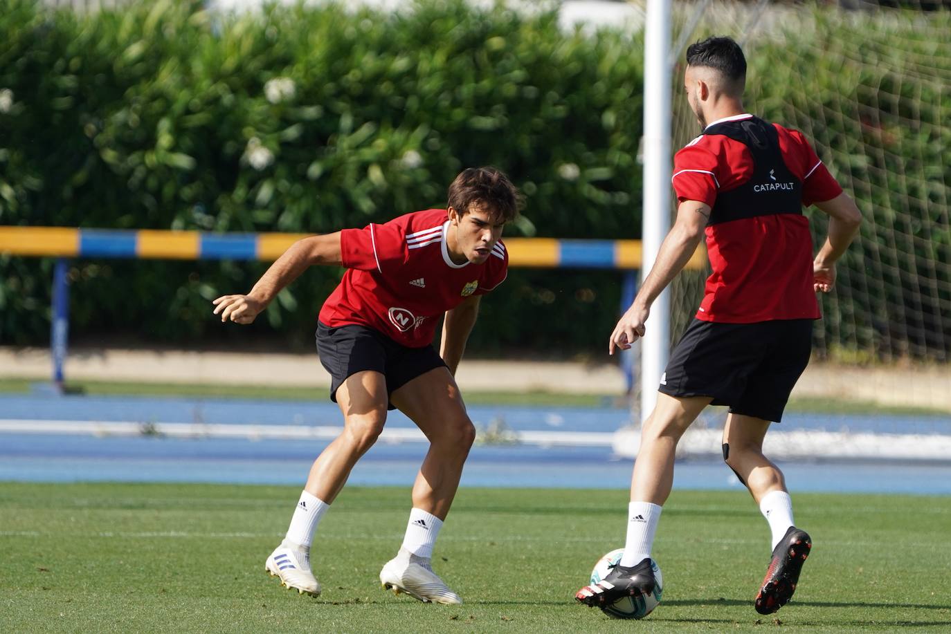 Fotos: UDA entrena hoy por partida doble