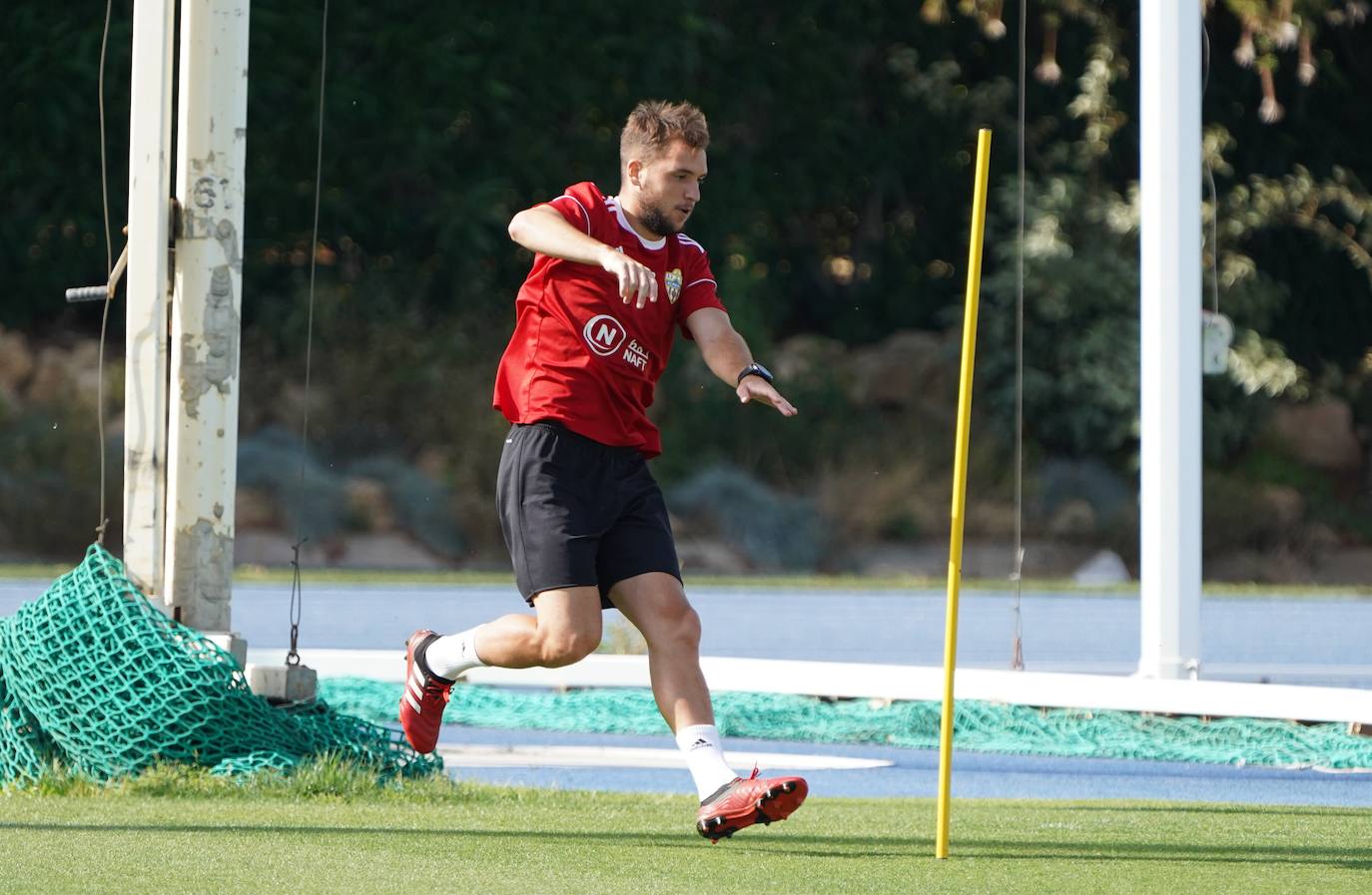 Fotos: UDA entrena hoy por partida doble