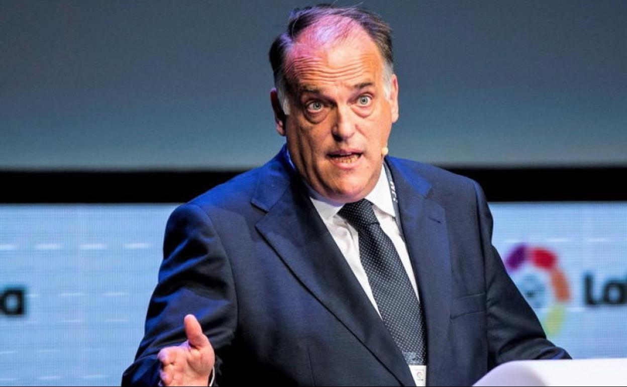 Javier Tebas, en una imagen de archivo. 