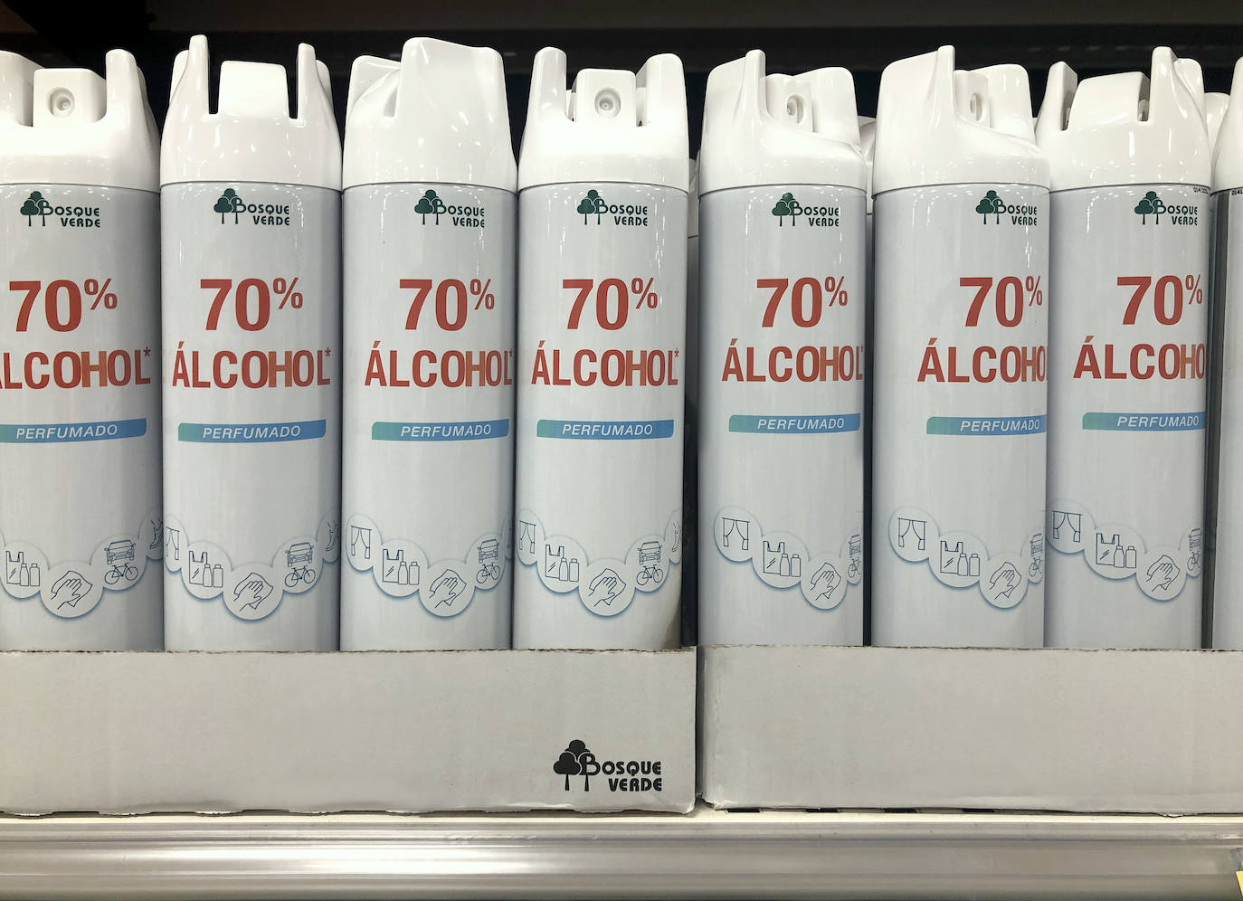 70% Alcohol Perfumado .