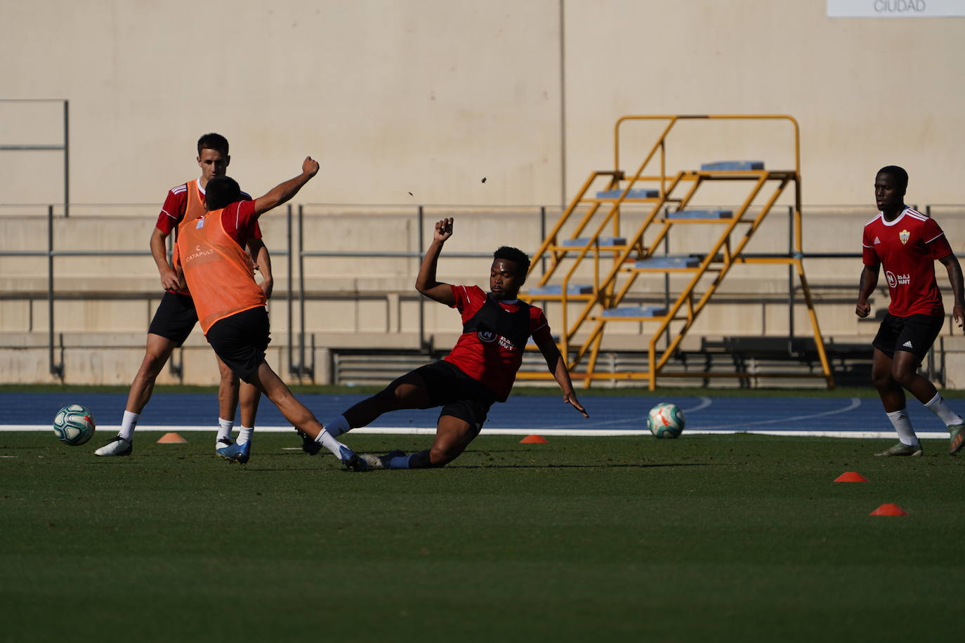 Fotos: El Almería completa su tercera semana de entrenamientos