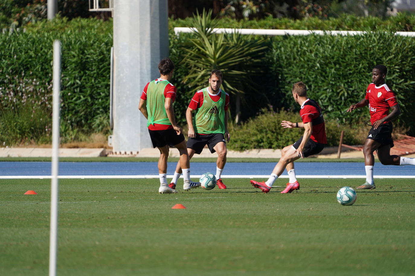 Fotos: El Almería completa su tercera semana de entrenamientos