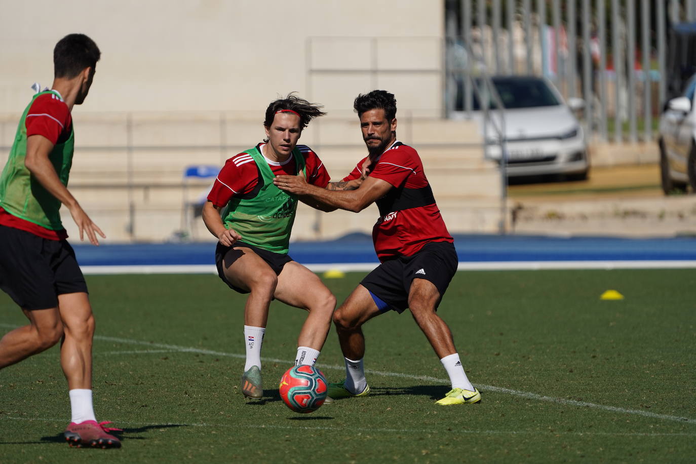 Fotos: El Almería completa su tercera semana de entrenamientos