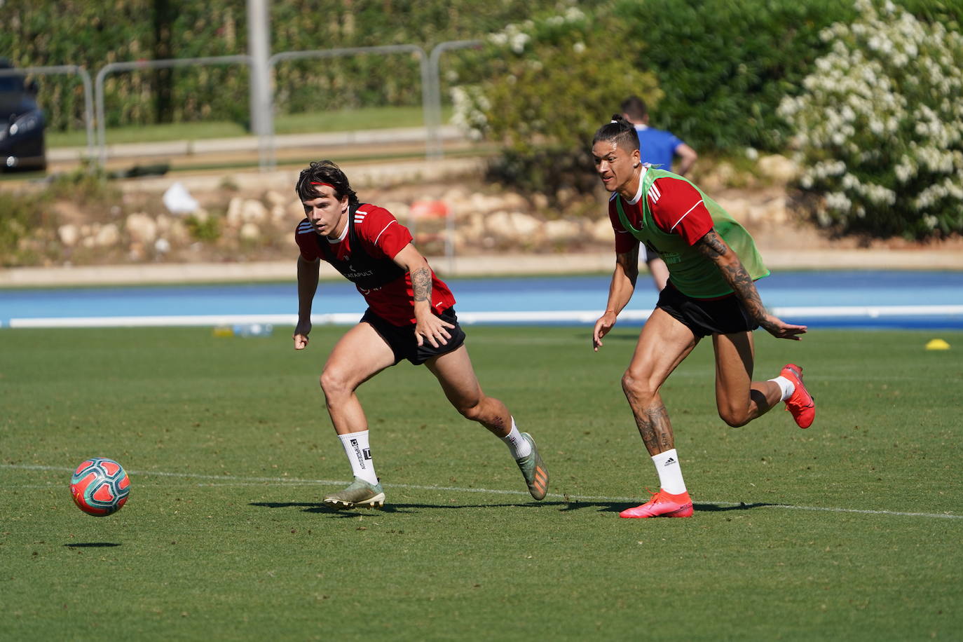 Fotos: El Almería completa su tercera semana de entrenamientos