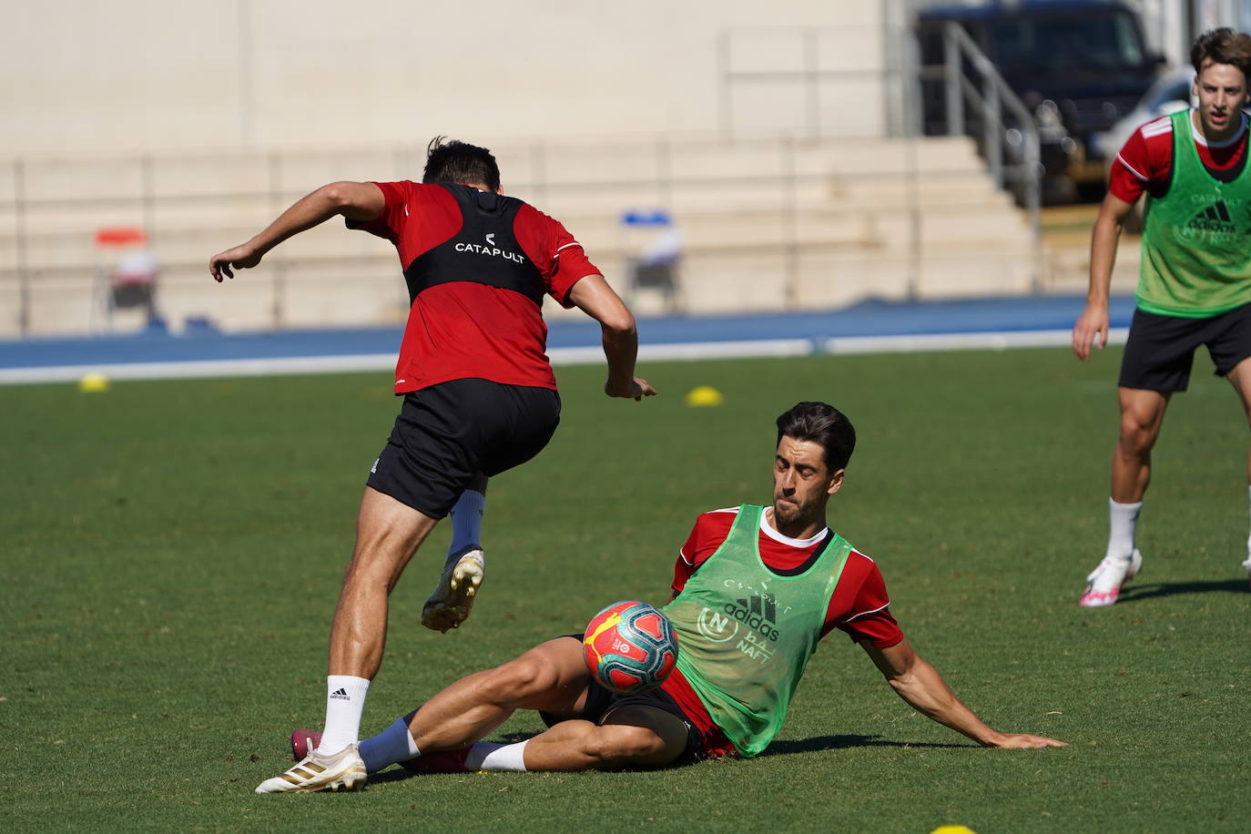 Fotos: El Almería completa su tercera semana de entrenamientos