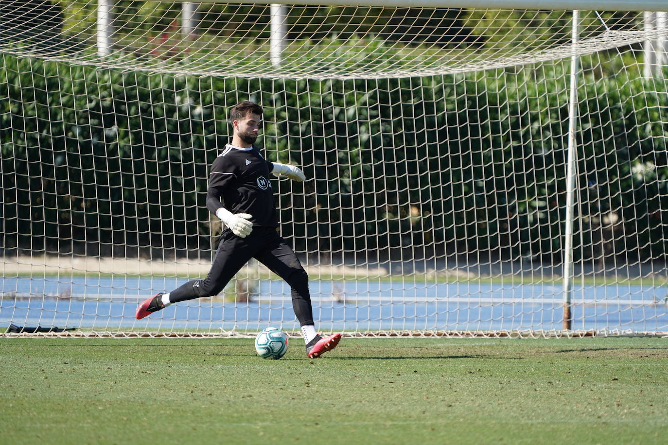 Fotos: El Almería completa su tercera semana de entrenamientos