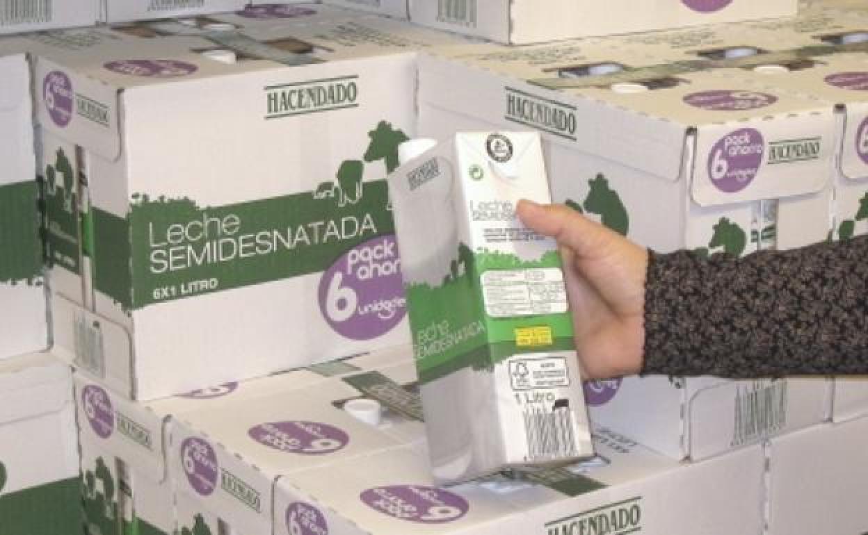 Mercadona revela el auténtico origen de su leche Hacendado
