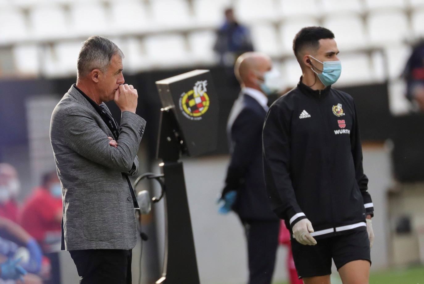 Lucas Alcaraz asegura que el Almería es un equipo díficil. 