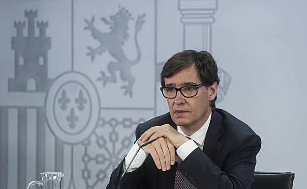 El ministro de Sanidad Salvador Illa. 