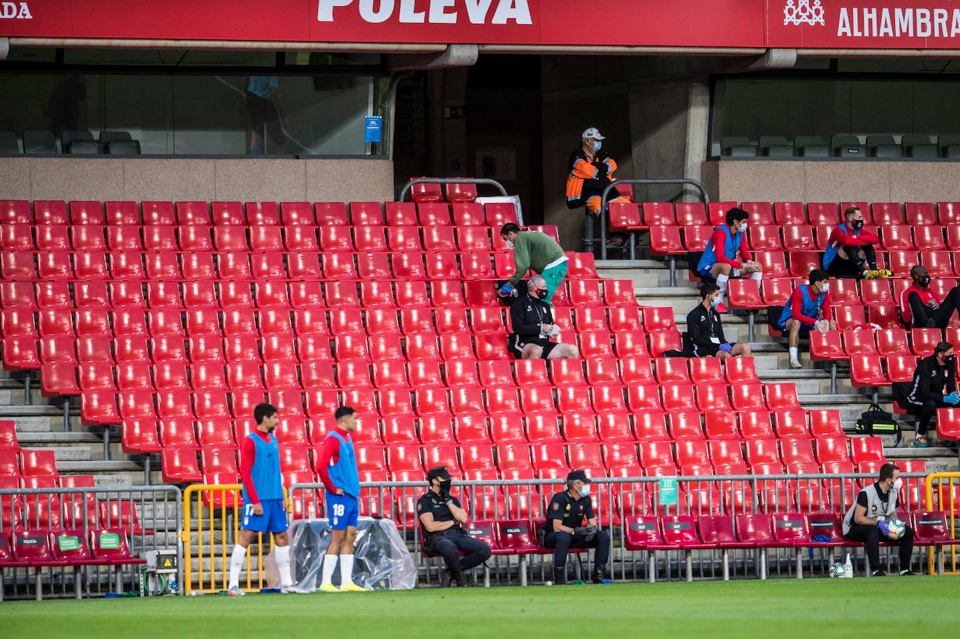 El conjunto rojiblanco ha vuelto a la competición este viernes, después de más de tres meses de parón a causa del coronavirus 