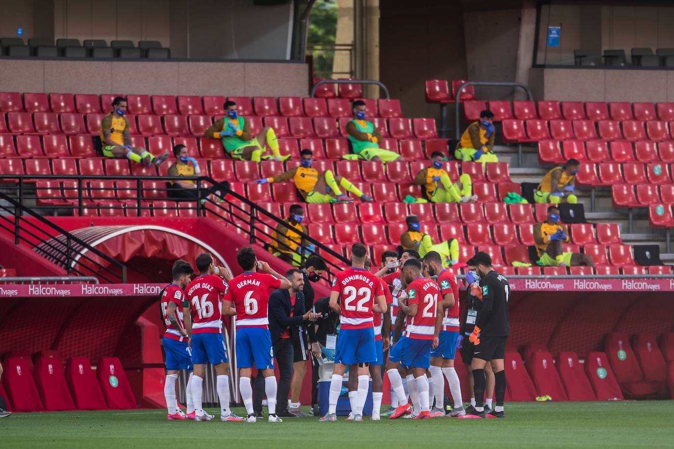 El conjunto rojiblanco ha vuelto a la competición este viernes, después de más de tres meses de parón a causa del coronavirus 