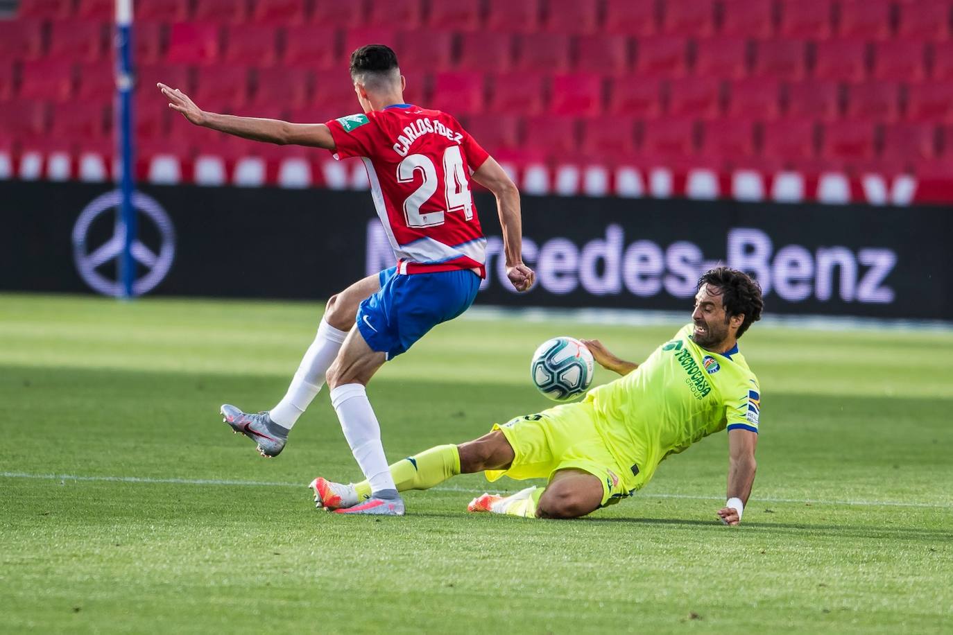 El conjunto rojiblanco ha vuelto a la competición este viernes, después de más de tres meses de parón a causa del coronavirus 