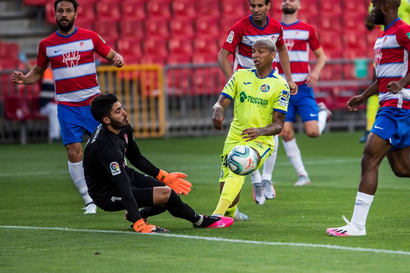 El conjunto rojiblanco ha vuelto a la competición este viernes, después de más de tres meses de parón a causa del coronavirus 