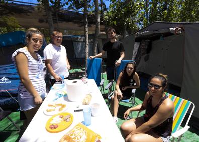 Imagen secundaria 1 - Las familias optan por los campings para irse de vacaciones