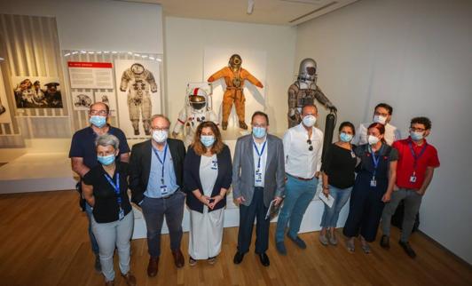 El equpo del Parque de las Ciencias. 