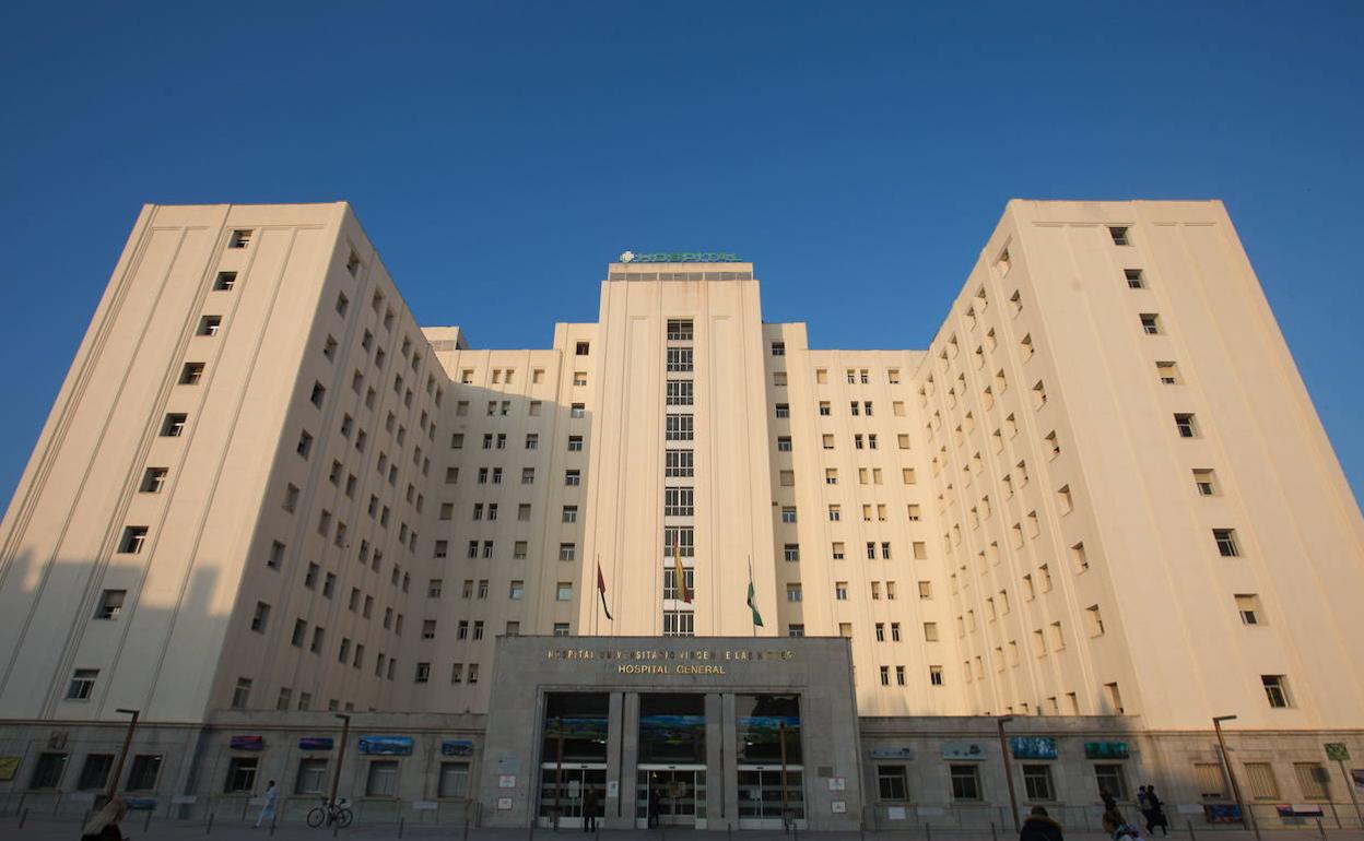 Vista el Hospital VIrgen de las Nieves. 