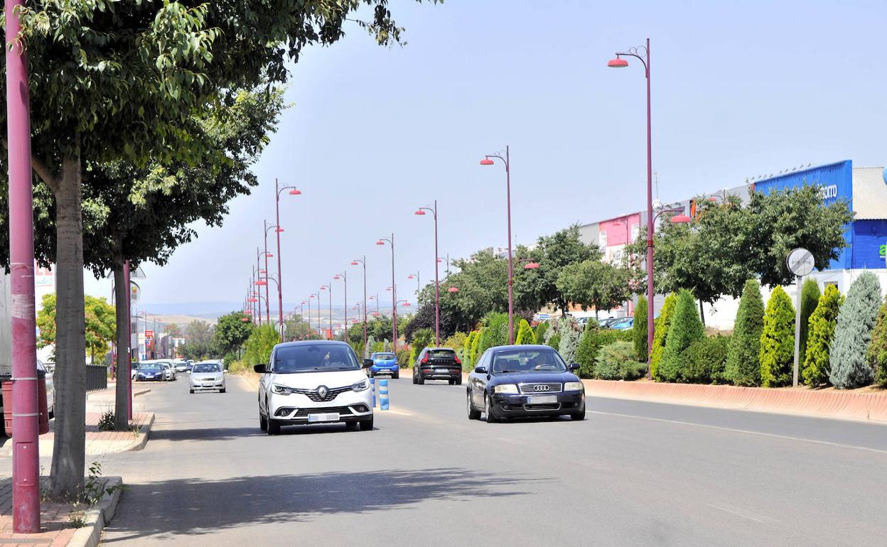 Polígono de Los Jarales, donde se produjo la detención. 
