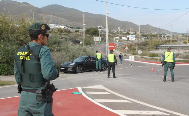 Dos detenidos al día en Almería durante el estado de alarma