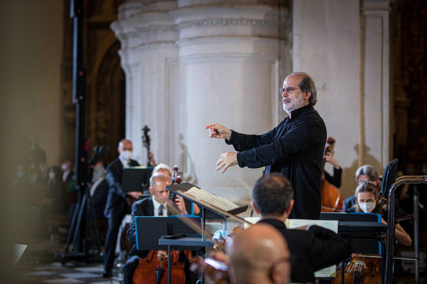 El Festival de Música y Danza se abre con el 'Réquiem' de Mozart en un concierto que muestra la 'nueva normalidad' cultural