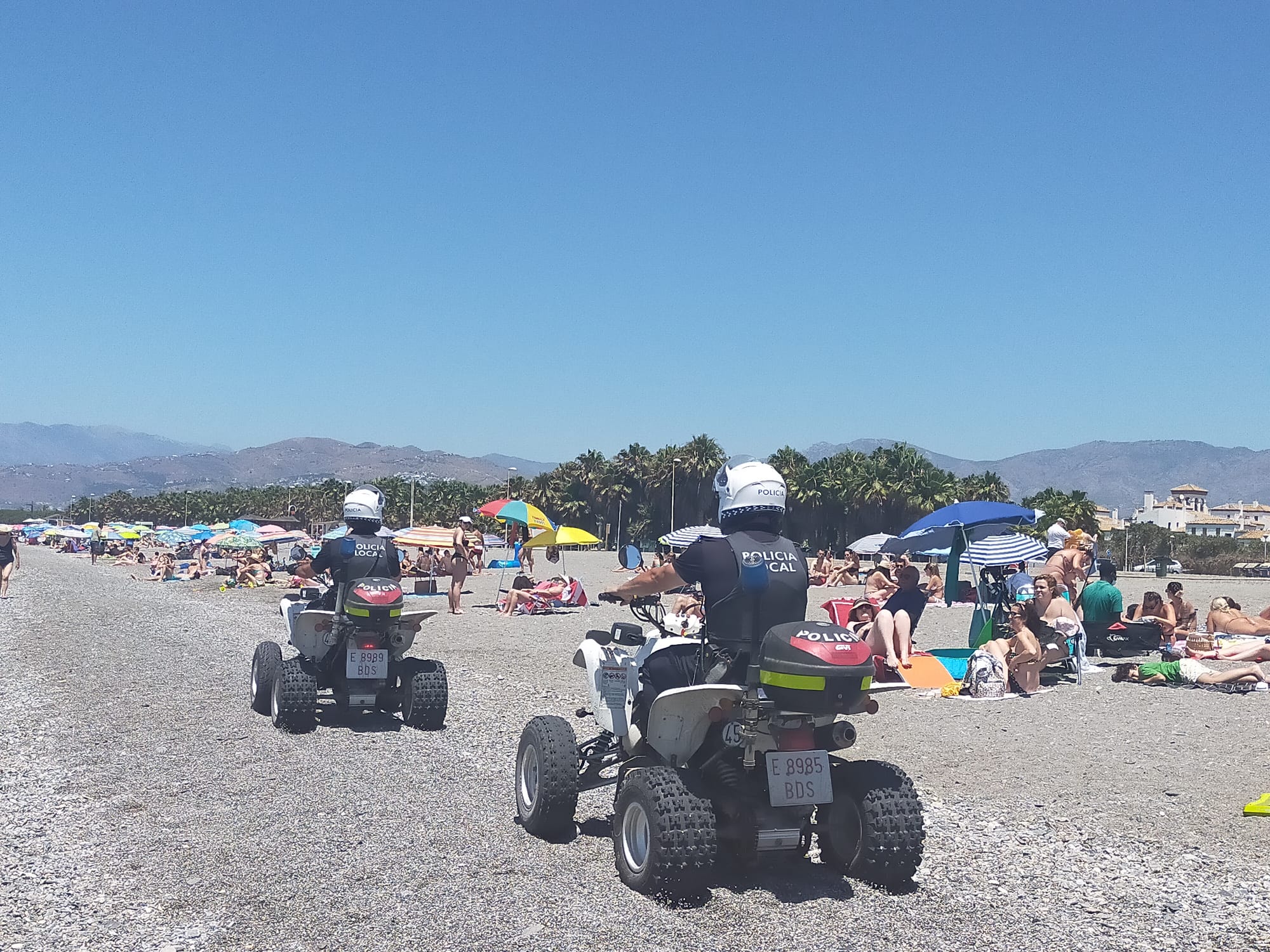 Gran ambiente en Salobreña, Torrenueva y Motril bajo la supervisión de la Policía Local