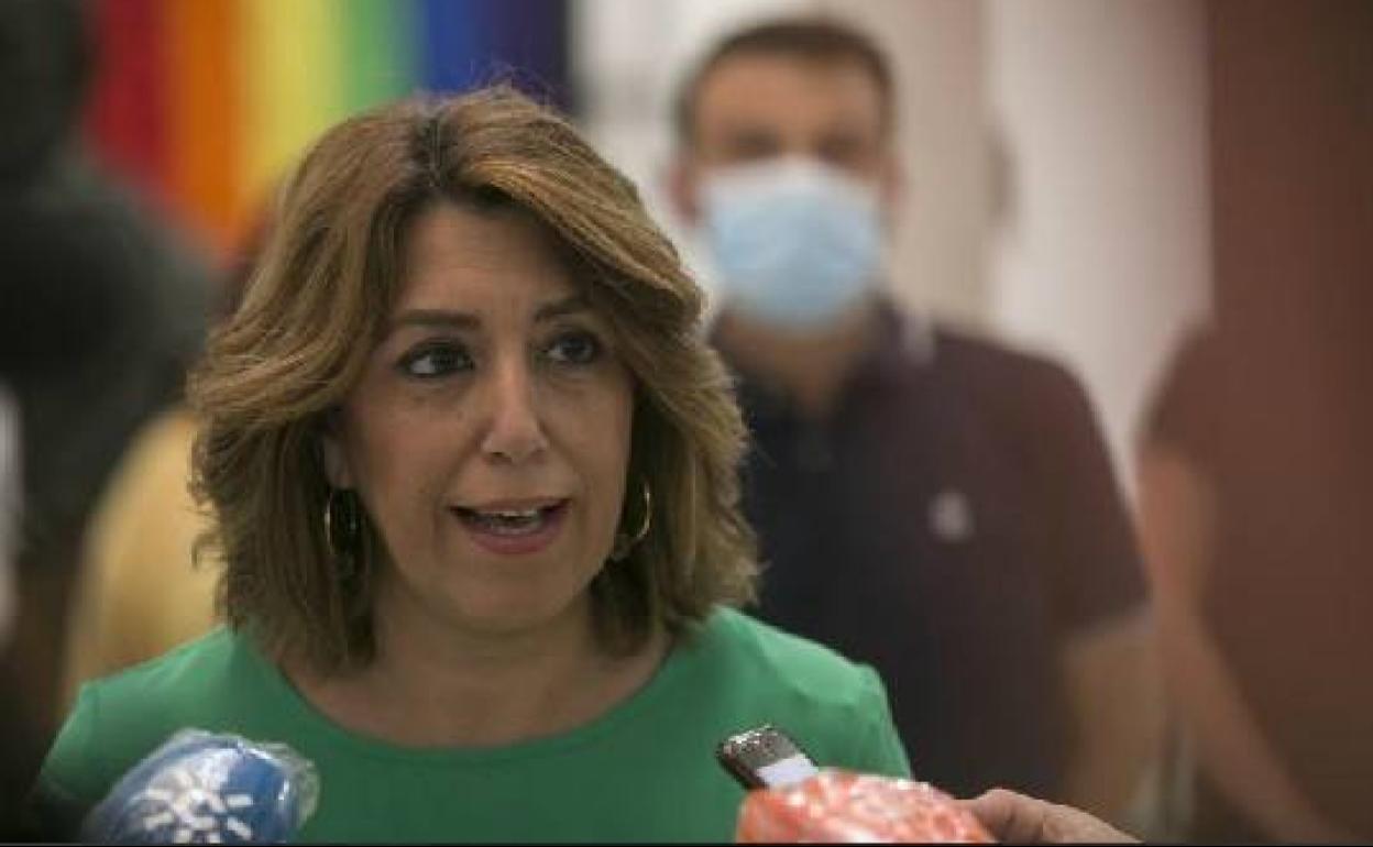 Susana Díaz sobre Cartaya: «Hay cosas que no nos gustan y no vamos a permitir»