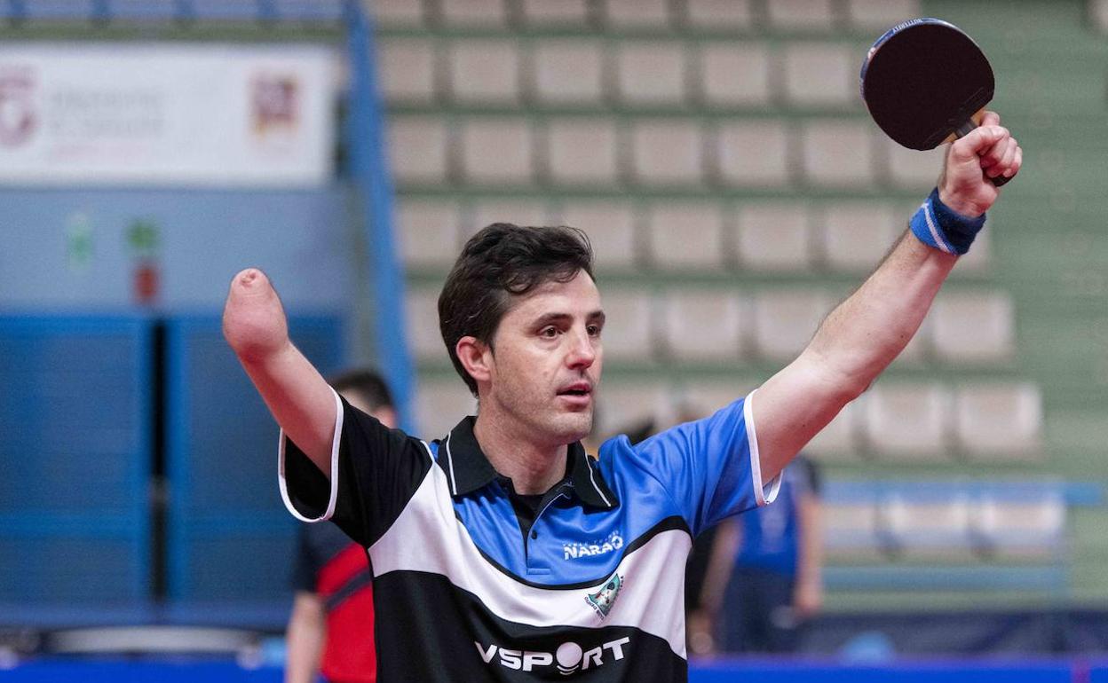 José Manuel Ruiz, durante un encuentro. 