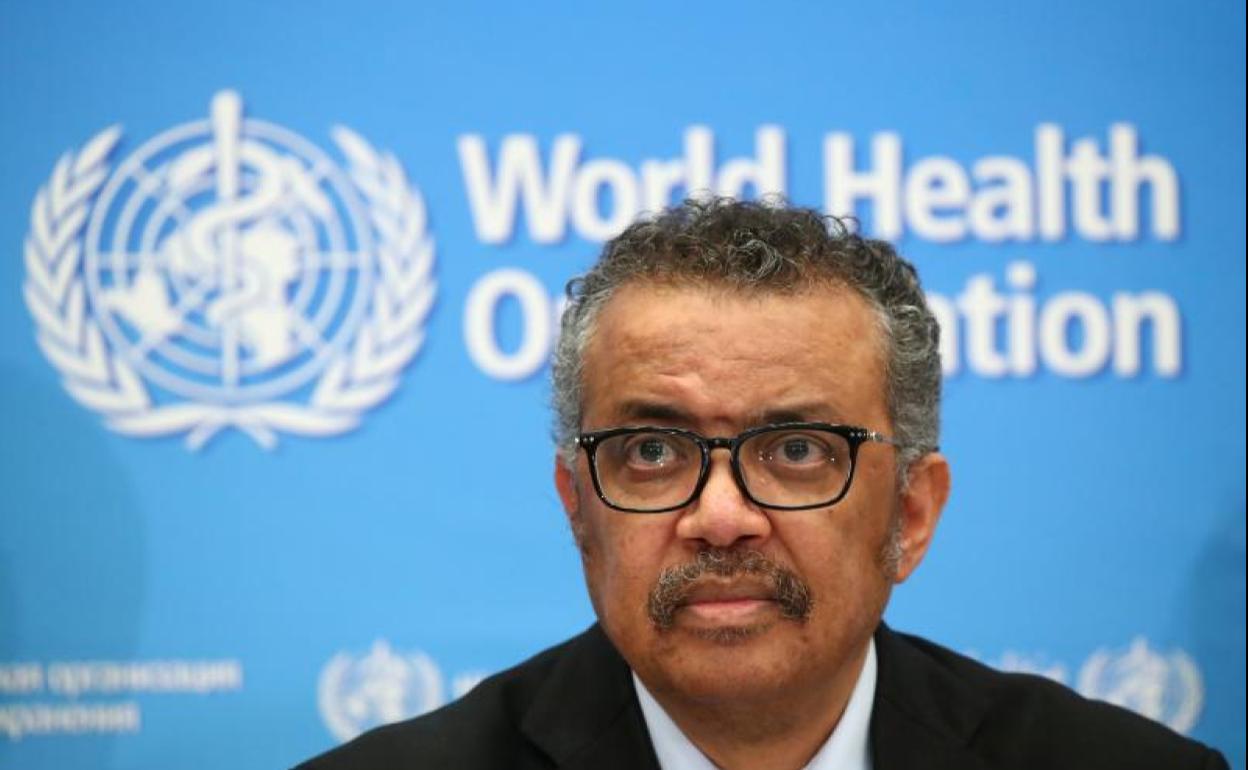 El director general de la OMS, Tedros Adhanom Ghebreyesus.