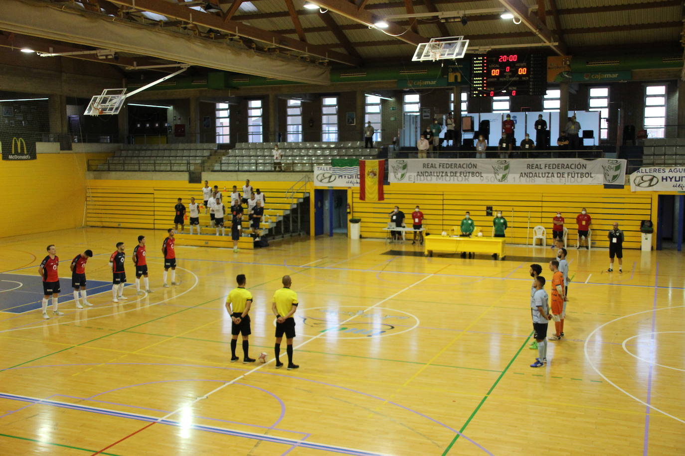 Los ejidenses firmaron, con el Alliança Mataró, un partido vibrante que se resolvió en la prórroga en favor de los jugadores celestes, con tres goles en el tiempo añadido