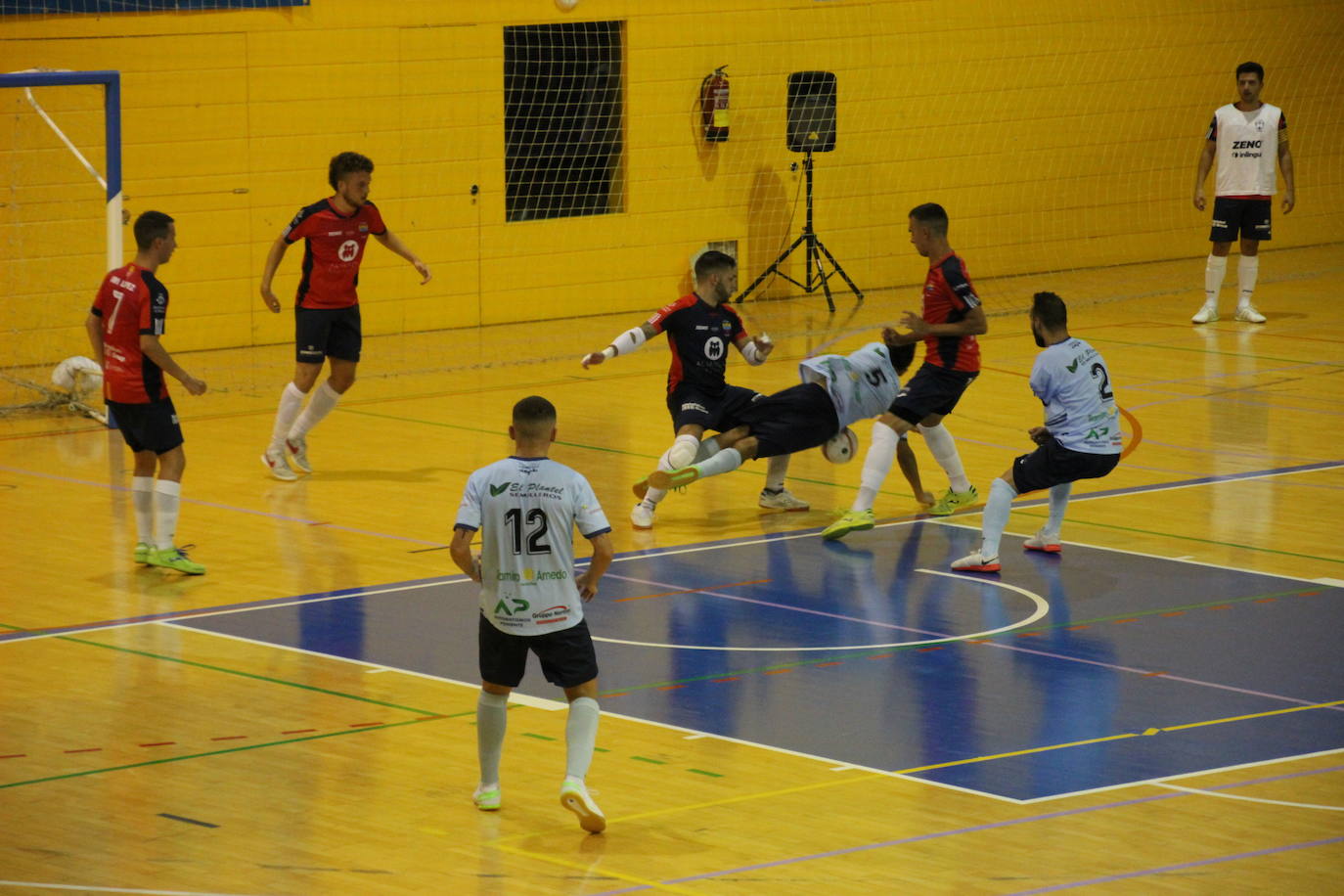 Los ejidenses firmaron, con el Alliança Mataró, un partido vibrante que se resolvió en la prórroga en favor de los jugadores celestes, con tres goles en el tiempo añadido