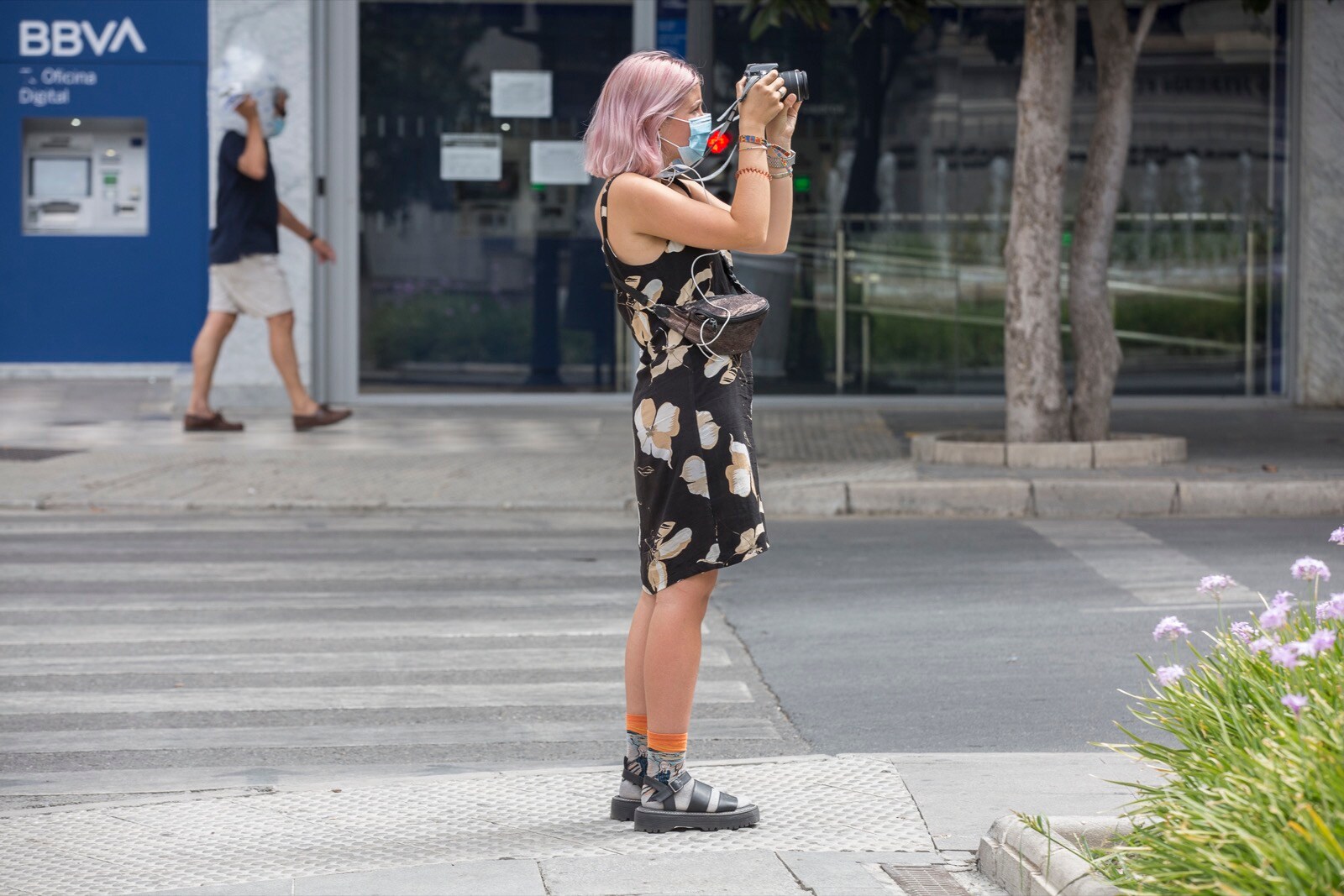 El primer día de agosto deja imágenes de turistas visitando los principales puntos de la ciudad pese a la ola de calor y a la incertidumbre por los rebrotes de coronavirus