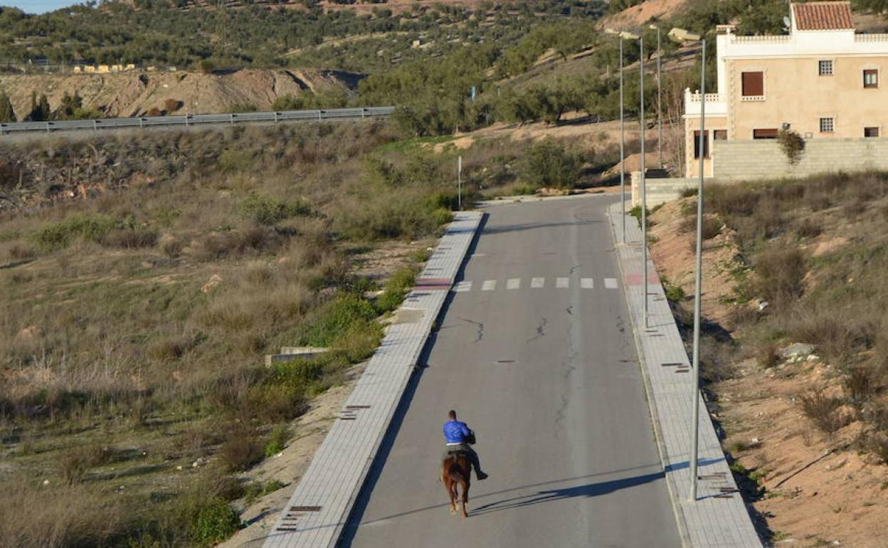 Entorno de la urbanización Los Castillos, donde se ha producido el siniestro. 