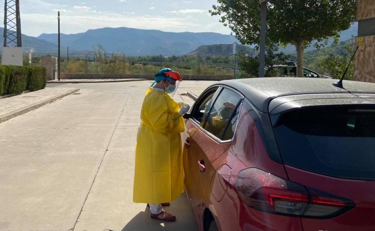 Pruebas este sábado en el Hospital de Segura de la Sierra. 