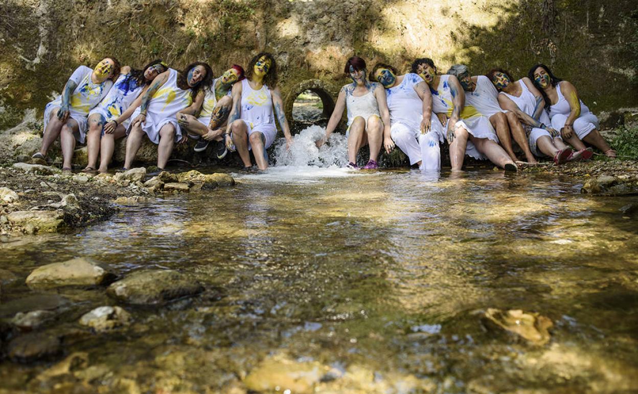 Participantes en una de las actividades. 