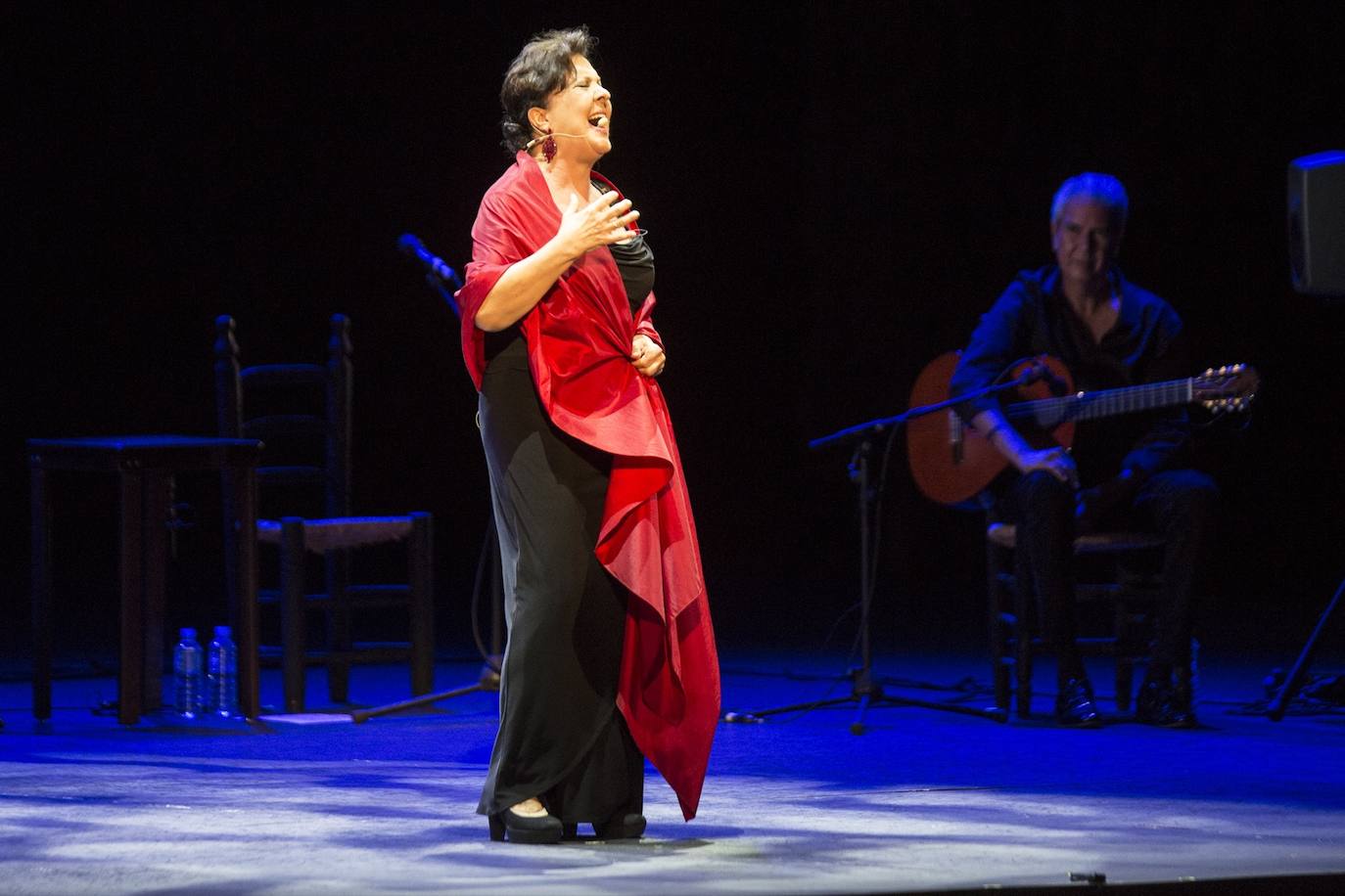 Fotos: Carmen Linares, Arcangel y Marina Heredia iluminan el Generalife