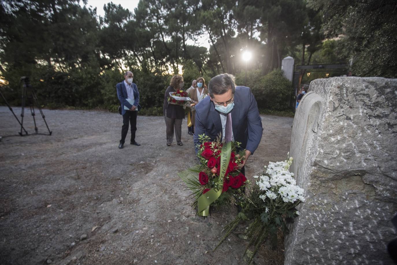 Fotos: Homenaje a Lorca en el 84 aniversario de su muerte