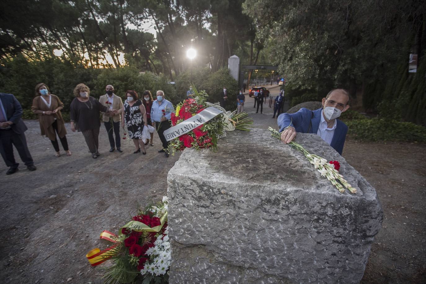 Fotos: Homenaje a Lorca en el 84 aniversario de su muerte