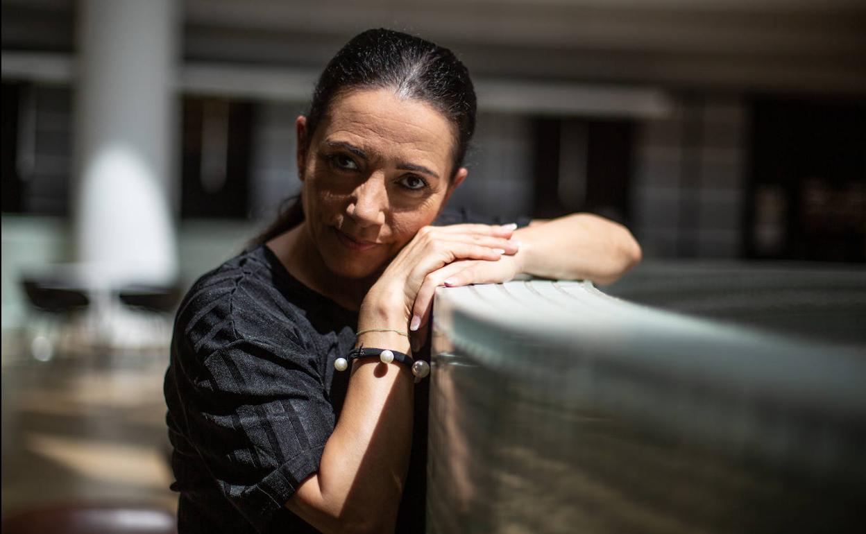Eva Yerbabuena, fotografiada en un hotel granadino.