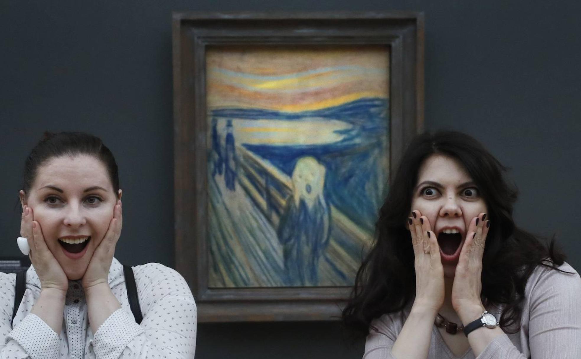 'El Grito' en una exposición sobre Edvard Munch en Moscú