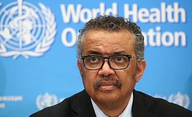 El director general de la OMS, Tedros Adhanom Ghebreyesus. 