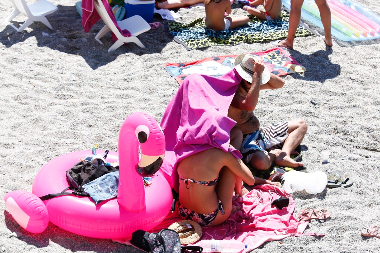 Veraneantes aprovechan los últimos días de mes para escaparse a las localides del litoral. 