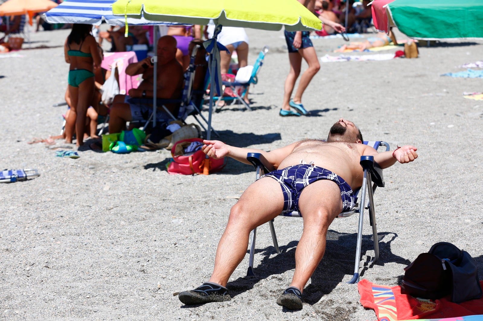 Veraneantes aprovechan los últimos días de mes para escaparse a las localides del litoral. 
