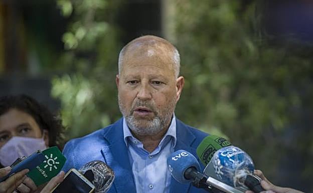 El consejero andaluz de Educación, Javier Imbroda. 