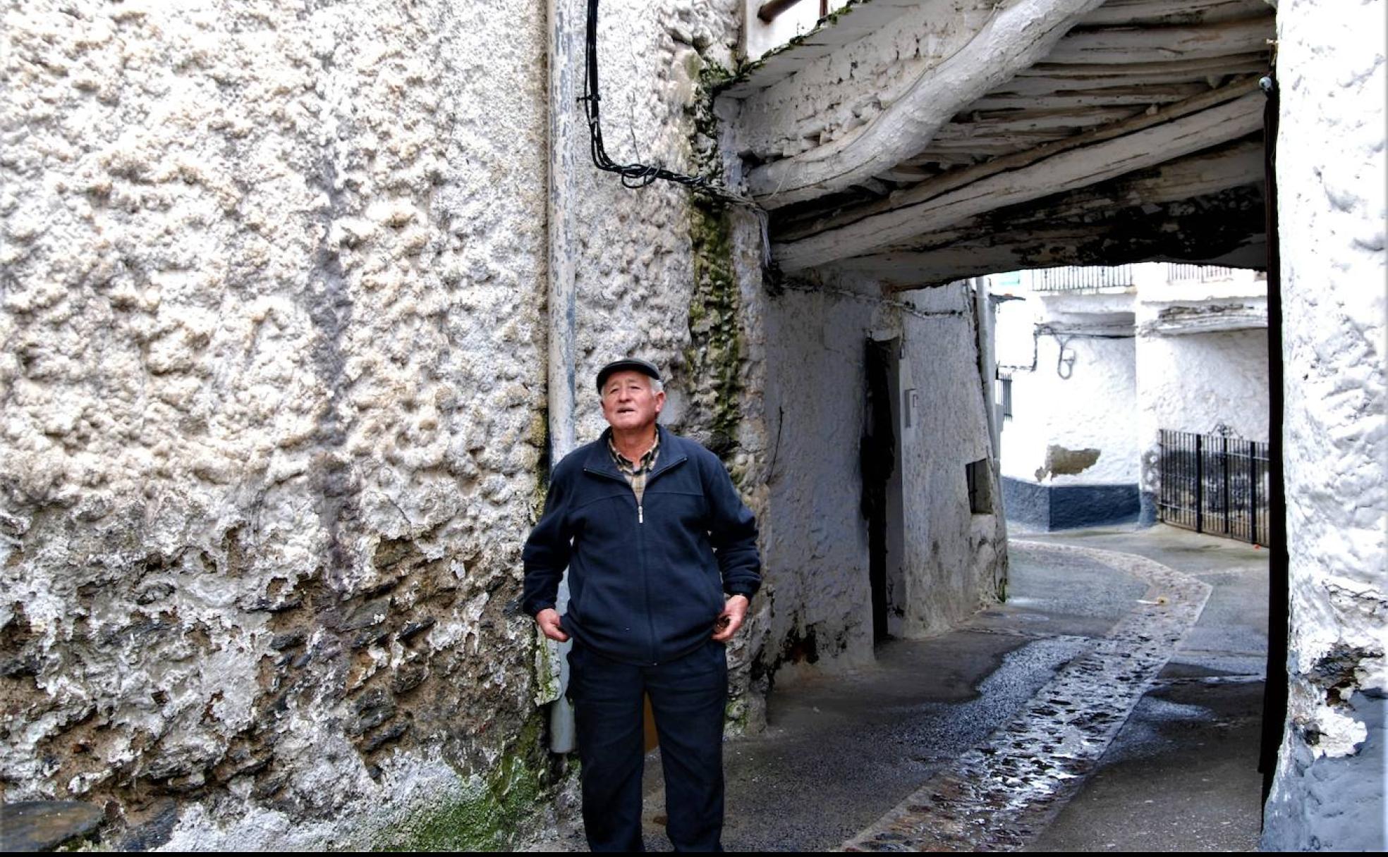 Uno de los singulares rincones de Pórtugos, en la Alpujarra granadina