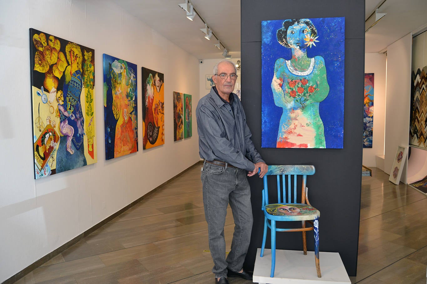 Exposición de Miguel Carini en el Espacio de Arte Santiago Collado