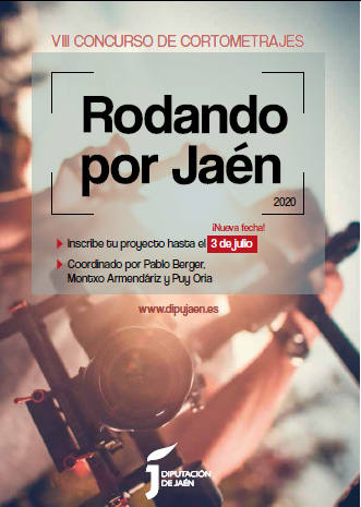 Cartel promocional de Rodando por Jaén. 